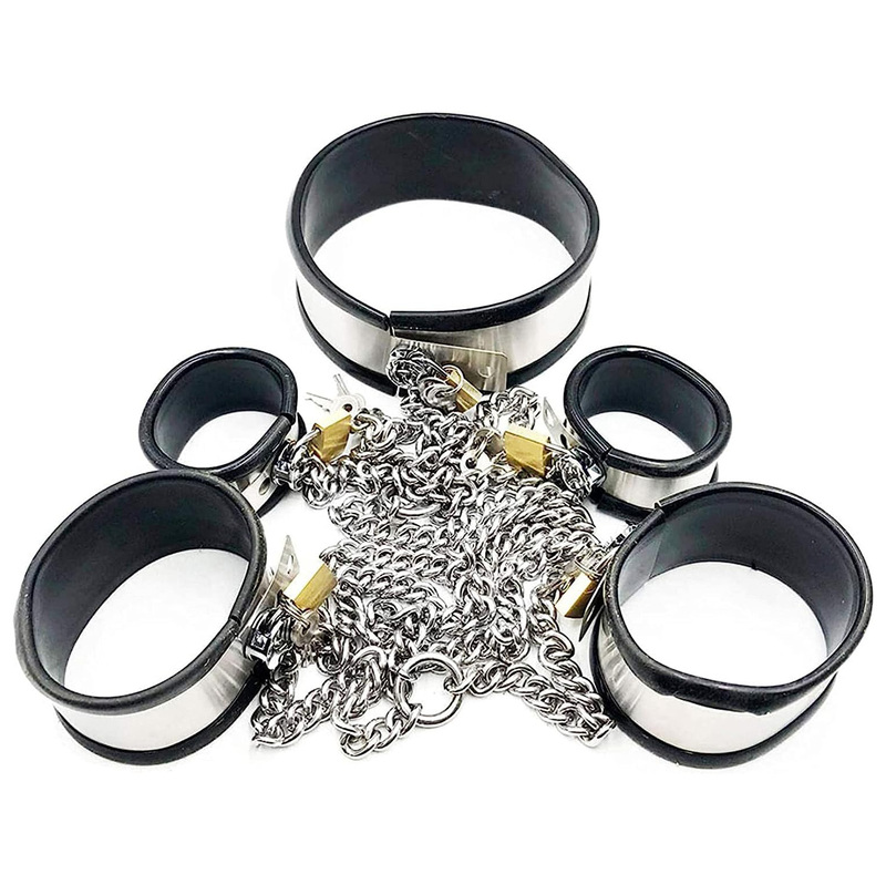 (image for) Rapture 5 Piece Steel Band Bondage Set