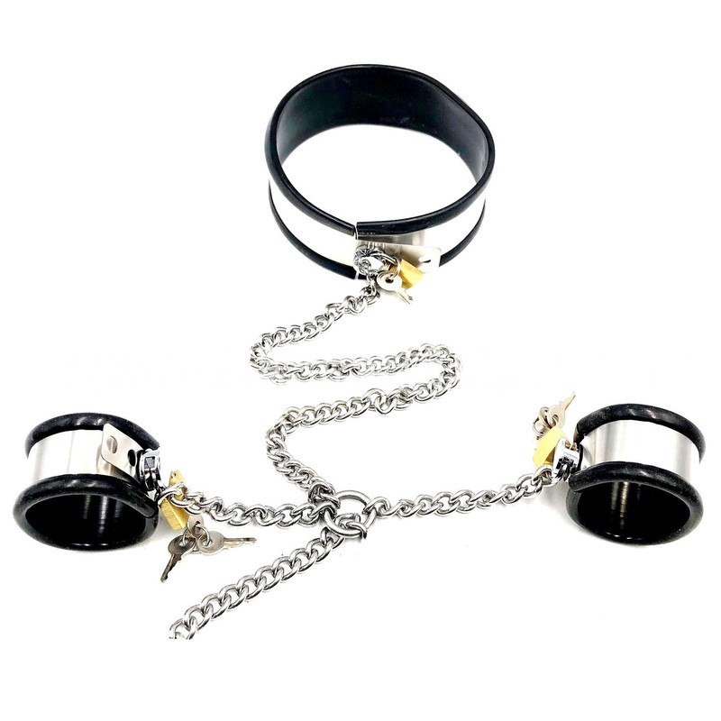 (image for) Rapture 5 Piece Steel Band Bondage Set