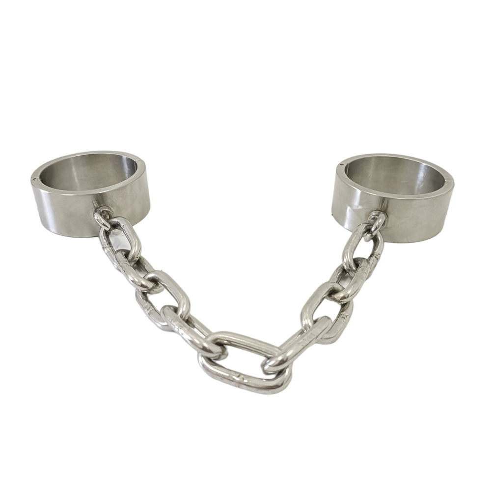 (image for) Stainless Steel Wrist And Ankle Bondage Set