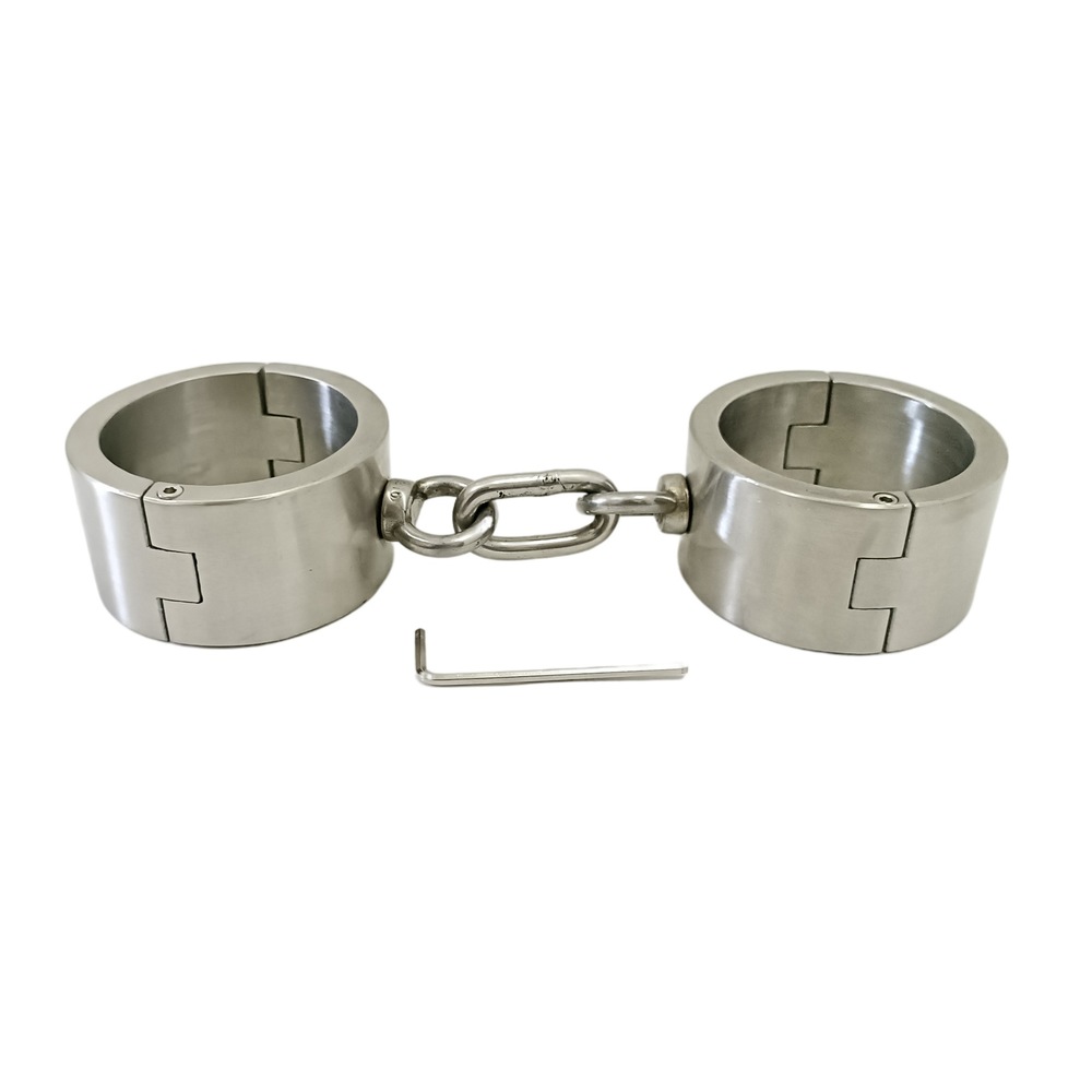 (image for) Stainless Steel Wrist And Ankle Bondage Set