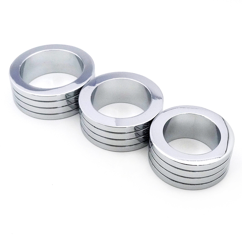 Heavy Duty Stainless Steel Cock Ring - 3 Ring