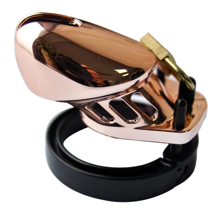 (image for) Rose Gold Male Chastity Cage CB6000 CB6000S