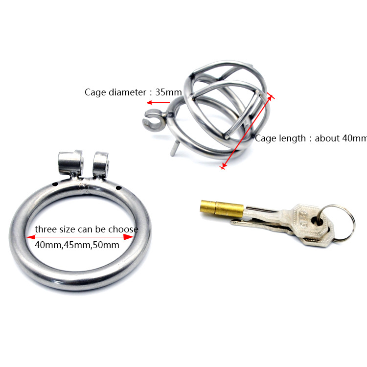 (image for) Prisoners Male Chastity Cage - Medium
