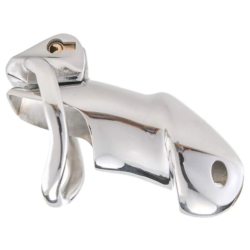 (image for) Rikers 24-7 Stainless Steel Locking Chastity Cage