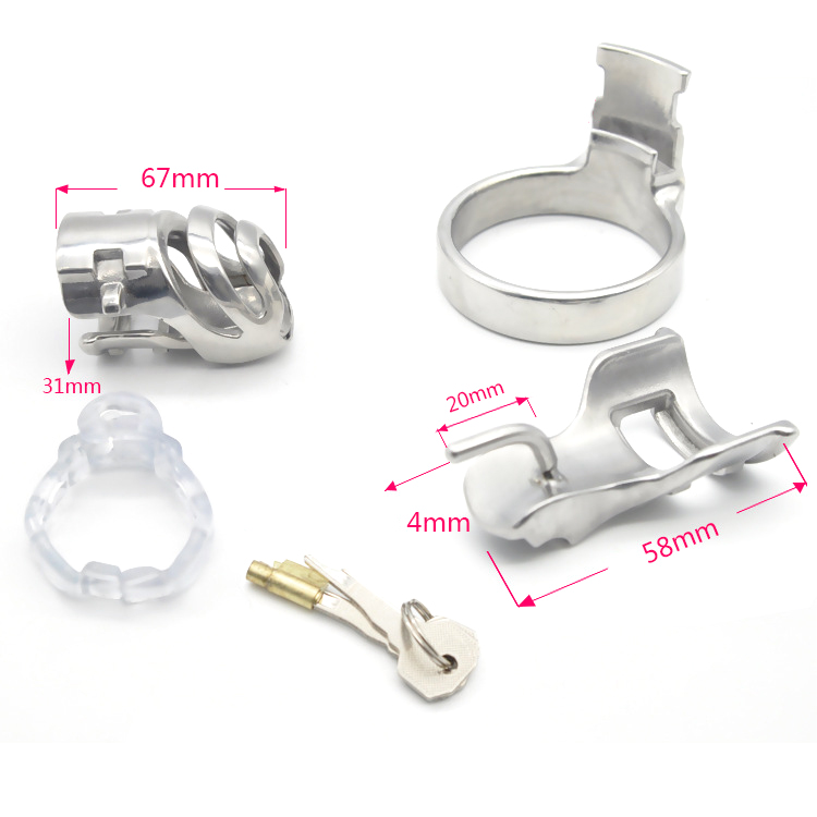 (image for) 3D Male Cock Cage - Short
