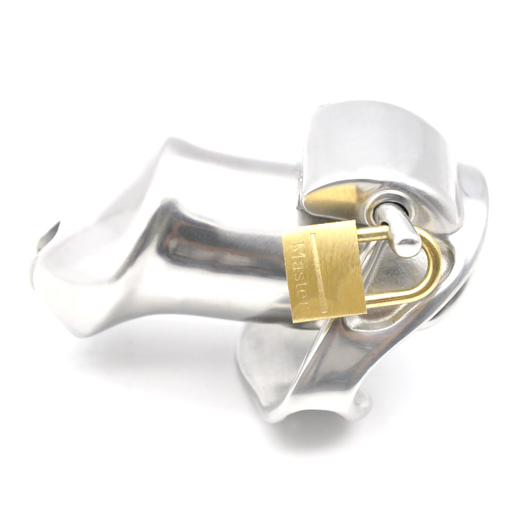 (image for) Built-in lock Chastity Cock Cage - Short