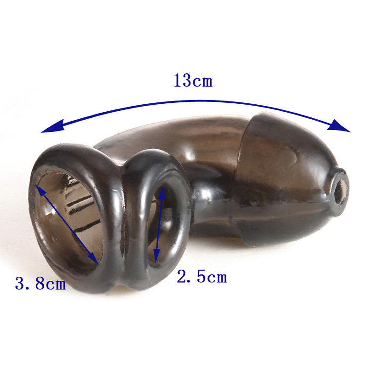 (image for) Soft Material Cock & Ball Chastity Cage
