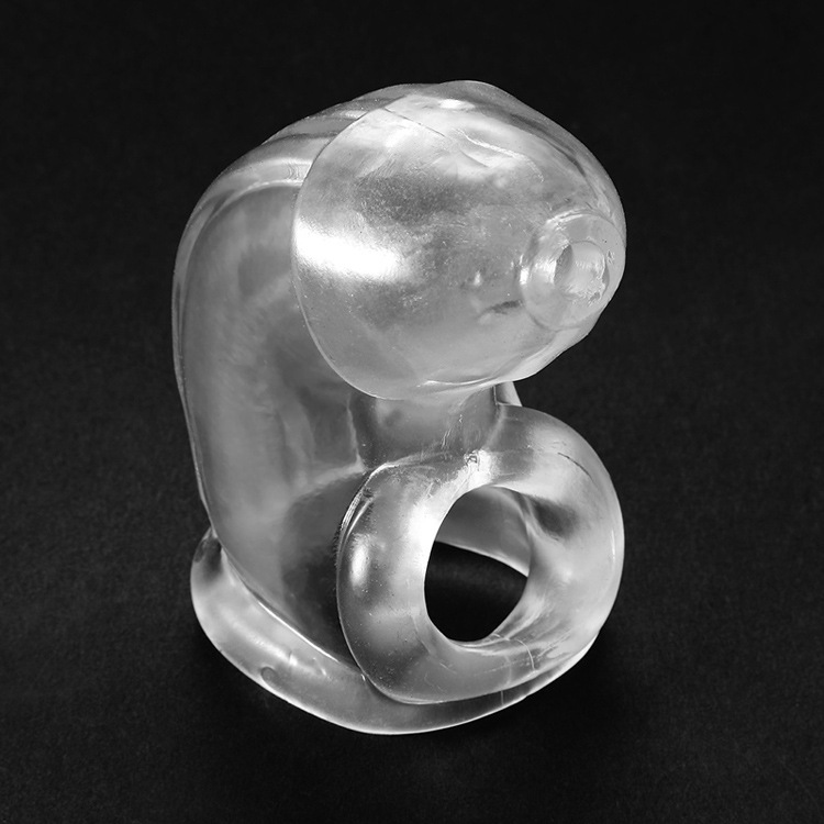 (image for) Soft Material Cock & Ball Chastity Cage