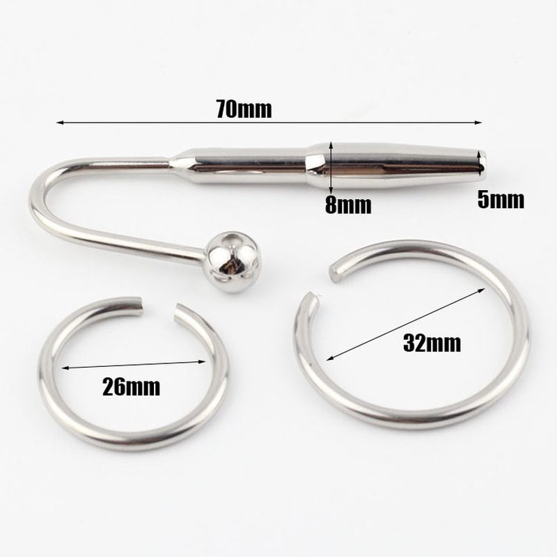 (image for) Ultimate Bondage Head Ring w/ Urethral Sounds