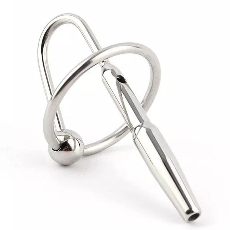 (image for) Ultimate Bondage Head Ring w/ Urethral Sounds