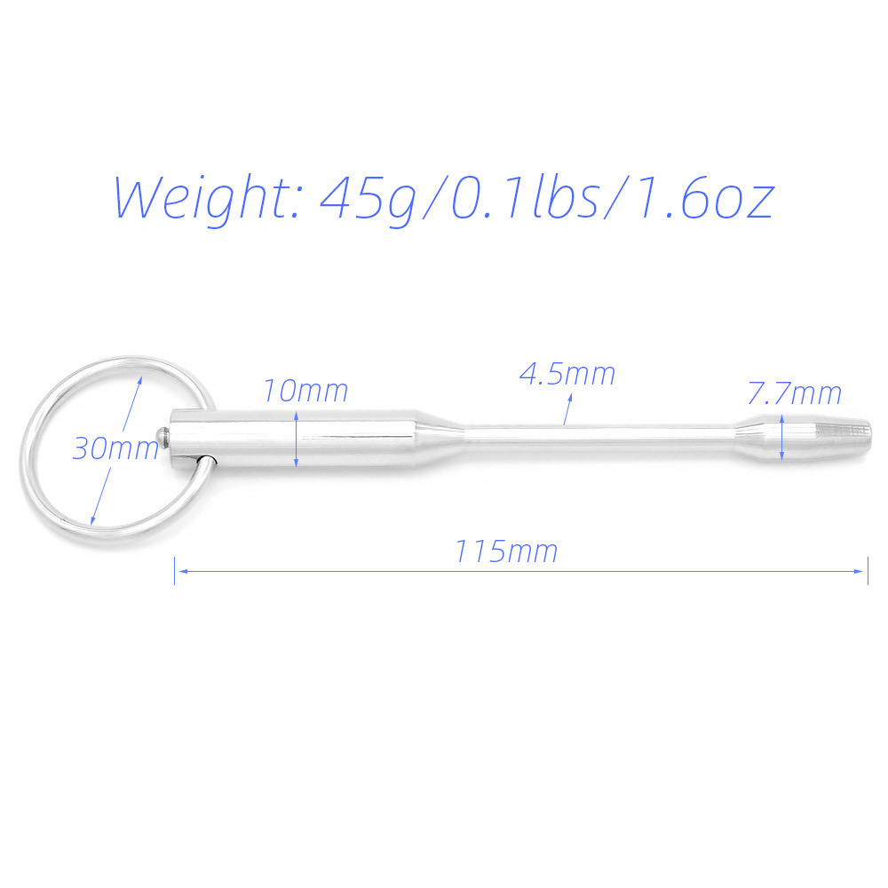 (image for) Electro Da Bomb Solid Metal Penis Plug