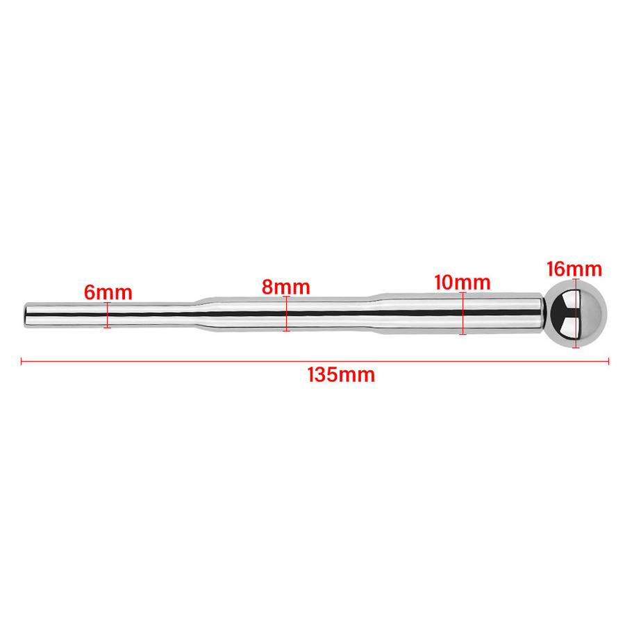 (image for) Penis Plug Steel Urethral Pin