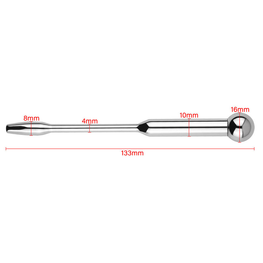 (image for) Steel Urethral Stretching Penis Plug
