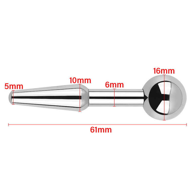 (image for) Stainless Steel Urethral Sound Penis Pln