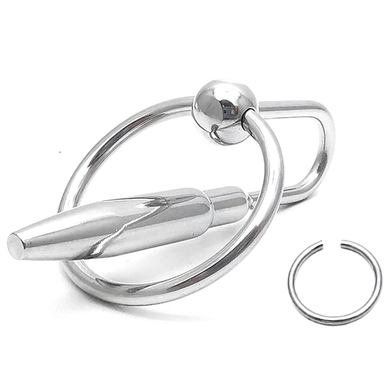 (image for) Penis Plug with Glans Ring