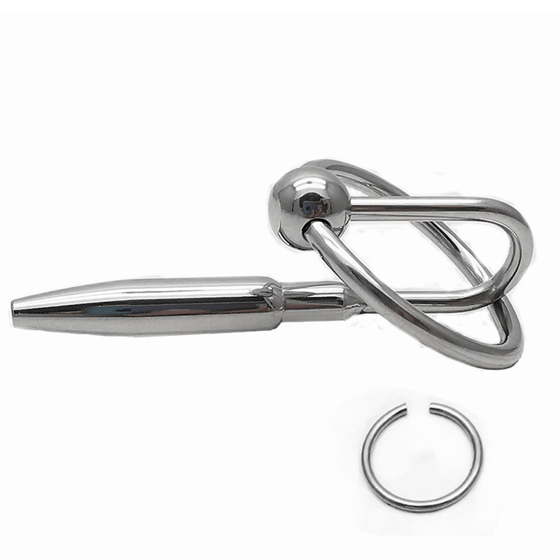 (image for) Penis Plug with Glans Ring