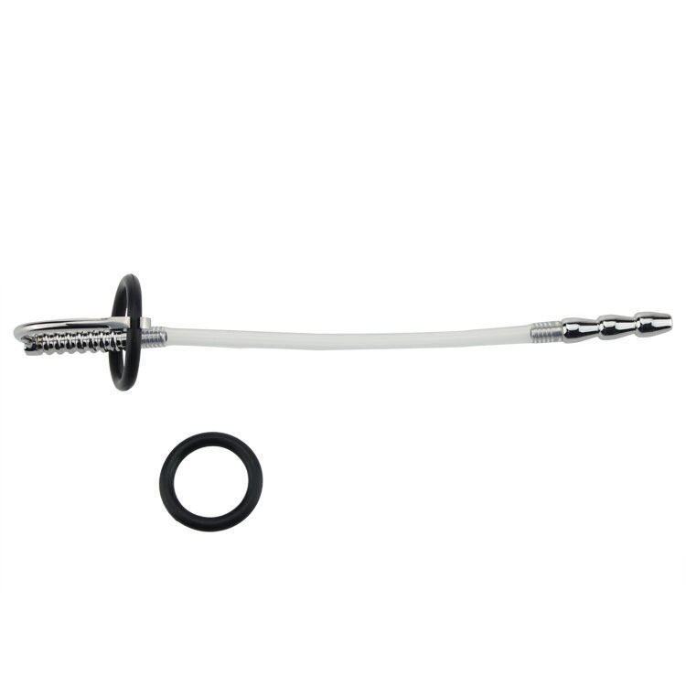 (image for) Marfan Tube Penis Plug With Silicone Glans Ring