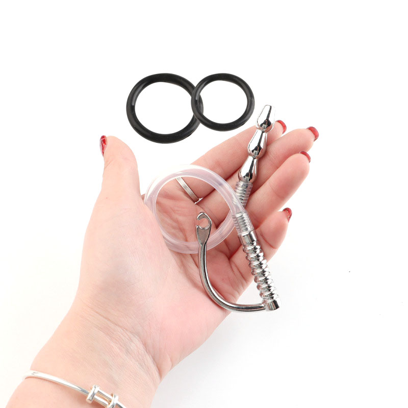 (image for) Marfan Tube Penis Plug With Silicone Glans Ring
