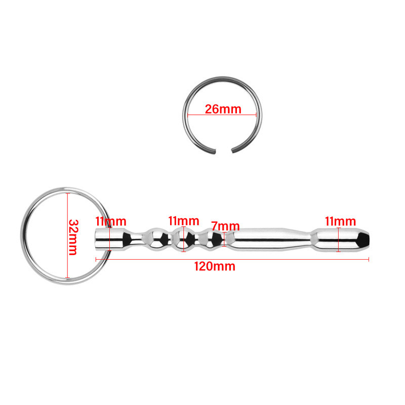 (image for) MACHO Cum Thru Metal Penis Plug