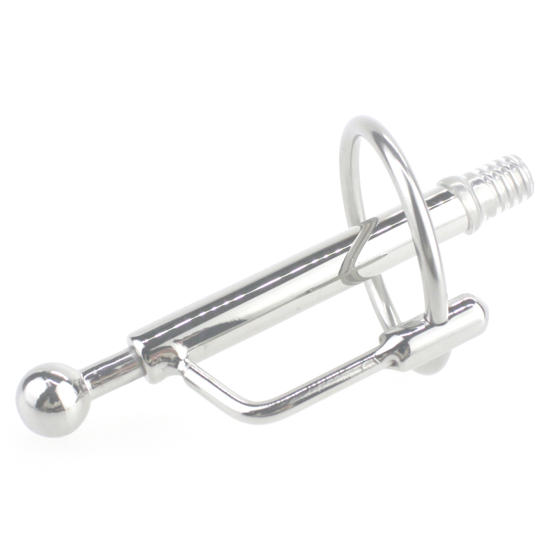 (image for) FELIX Flexi Tube Silicone Steel Cum Thru Penis Plug