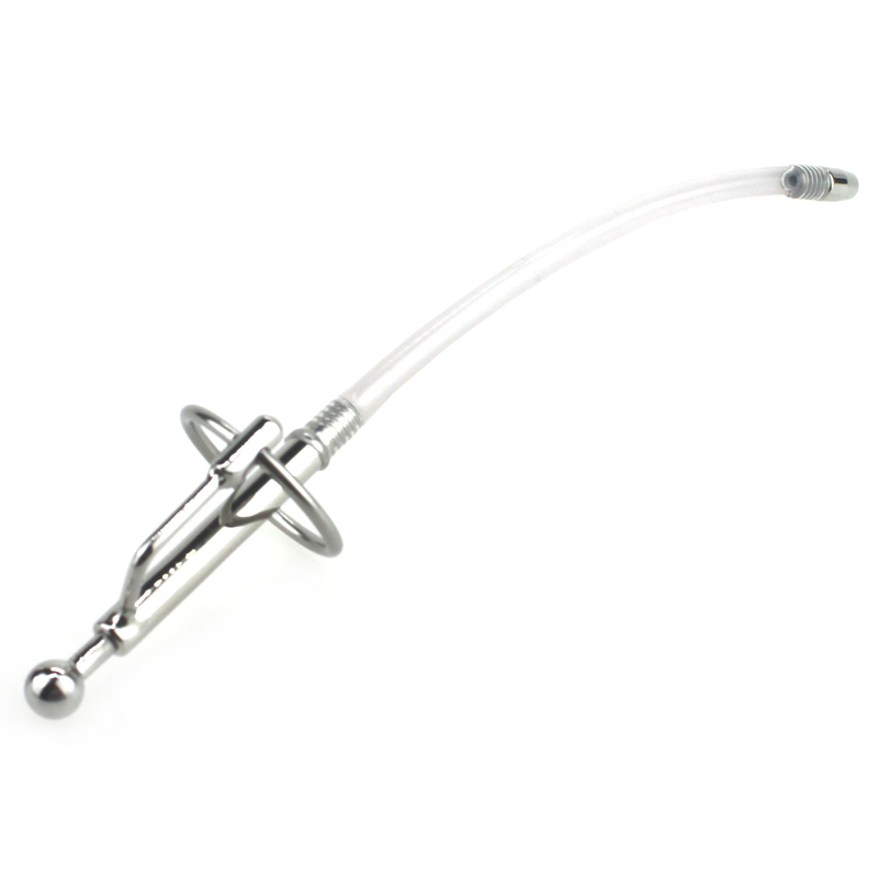 (image for) FELIX Flexi Tube Silicone Steel Cum Thru Penis Plug