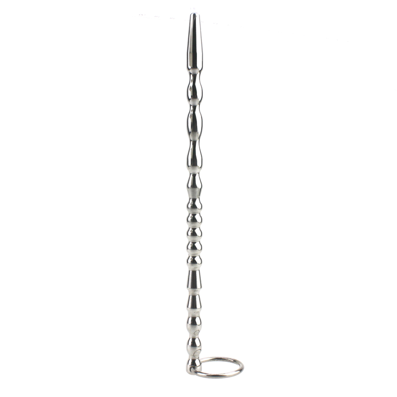 (image for) Stainless Steel Ribbed Urethral Dilator - 8.2"
