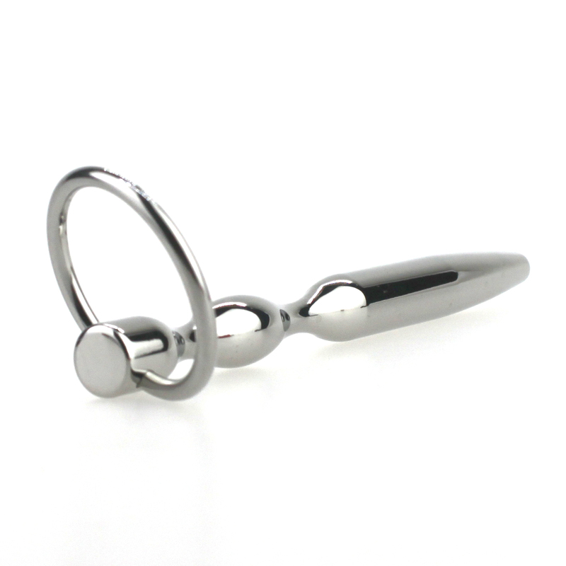 (image for) Ultrasonic Penis Plug With Glans Ring