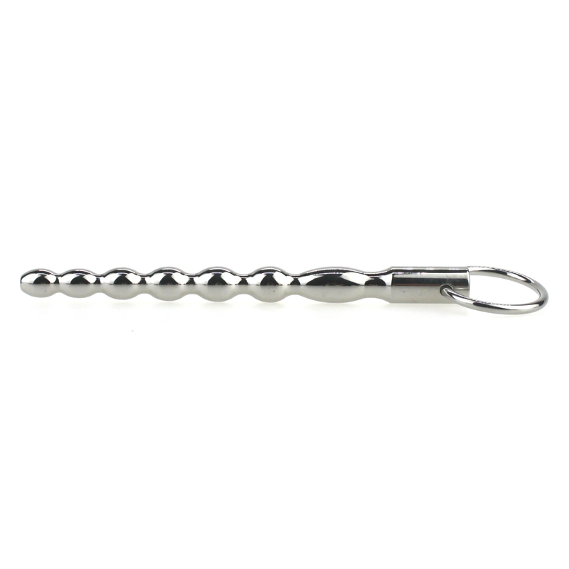 (image for) Steel Power Tools Penis Plug with Glans Ring - 5.1"