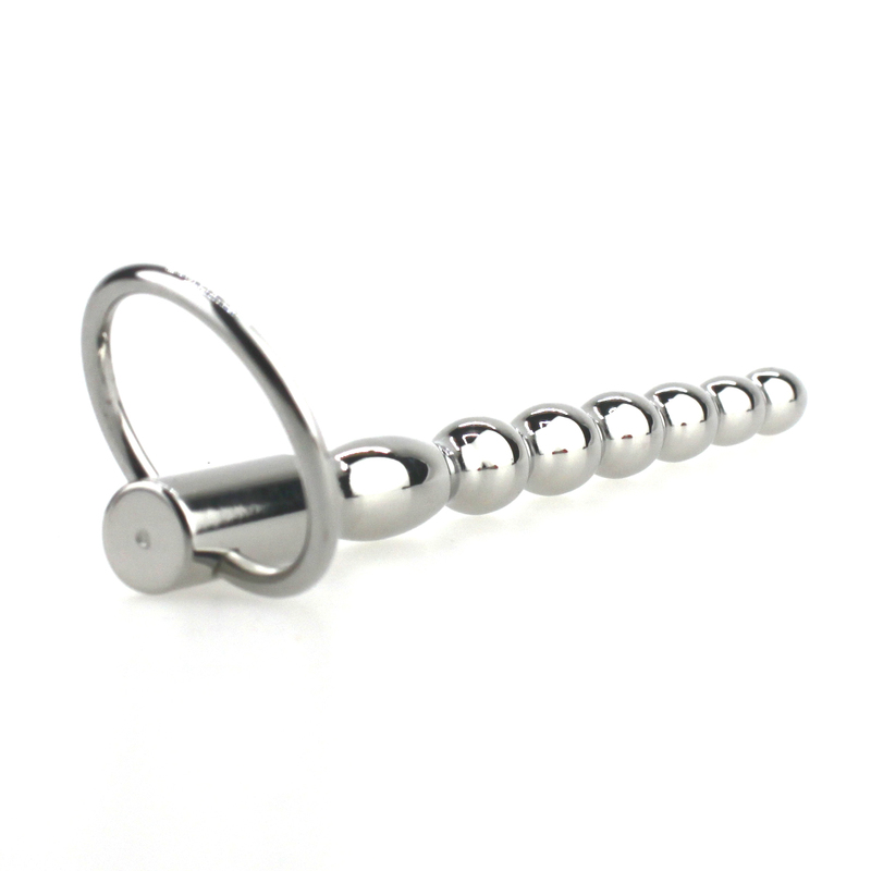 (image for) Steel Power Tools Penis Plug with Glans Ring - 5.1"