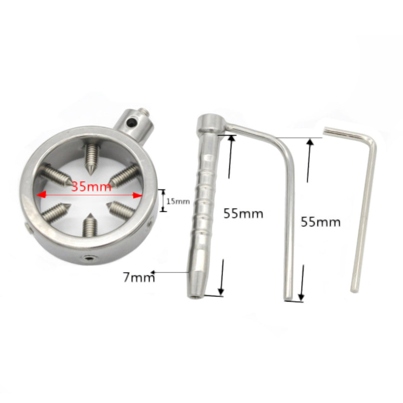 (image for) Spik Glans Ring With Penis Plug