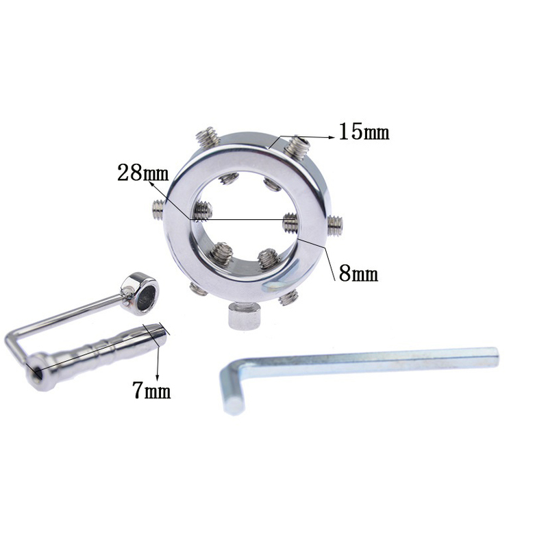 (image for) Spik Glans Ring With Penis Plug