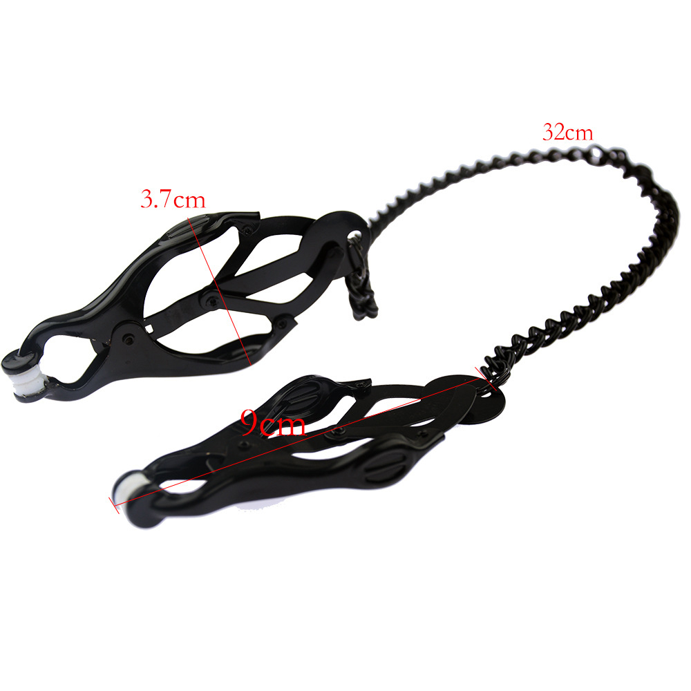 (image for) Japanese Clover Clamps With Chain
