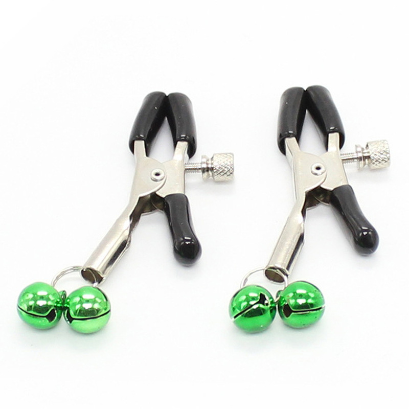 (image for) Nipple Clamps with Colorful Bell