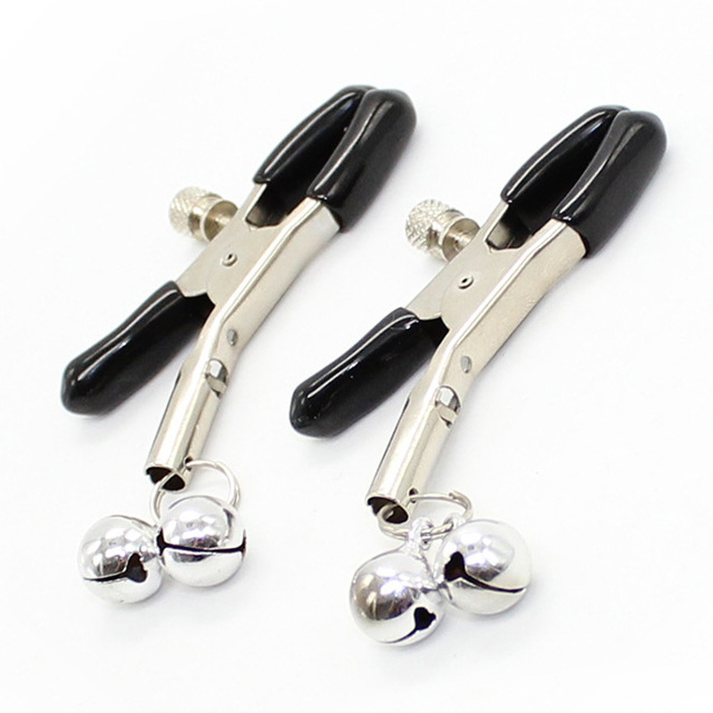 (image for) Nipple Clamps with Colorful Bell