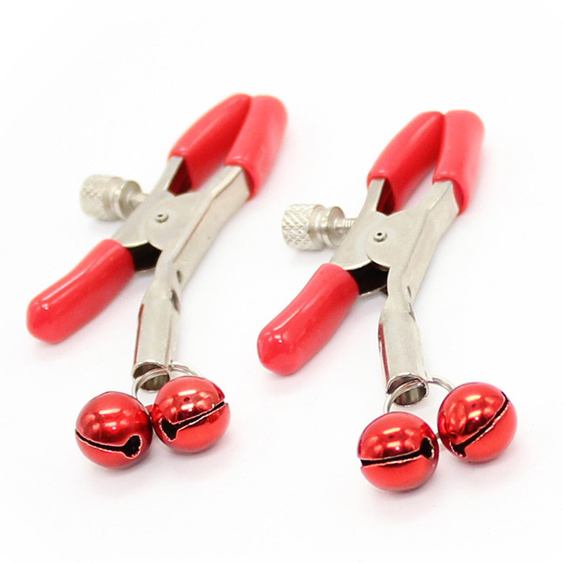 (image for) Nipple Clamps with Colorful Bell