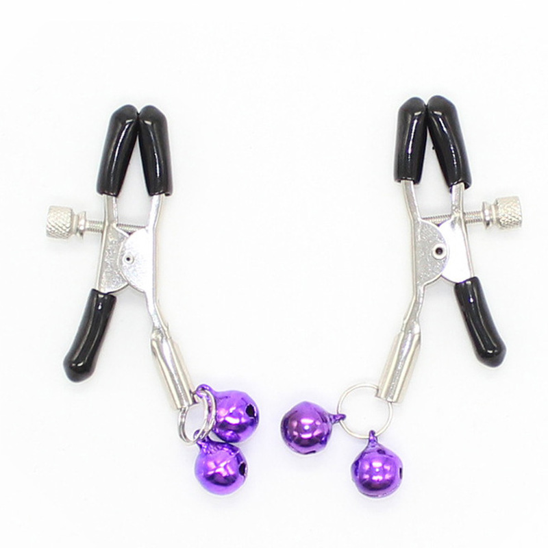 (image for) Nipple Clamps with Colorful Bell