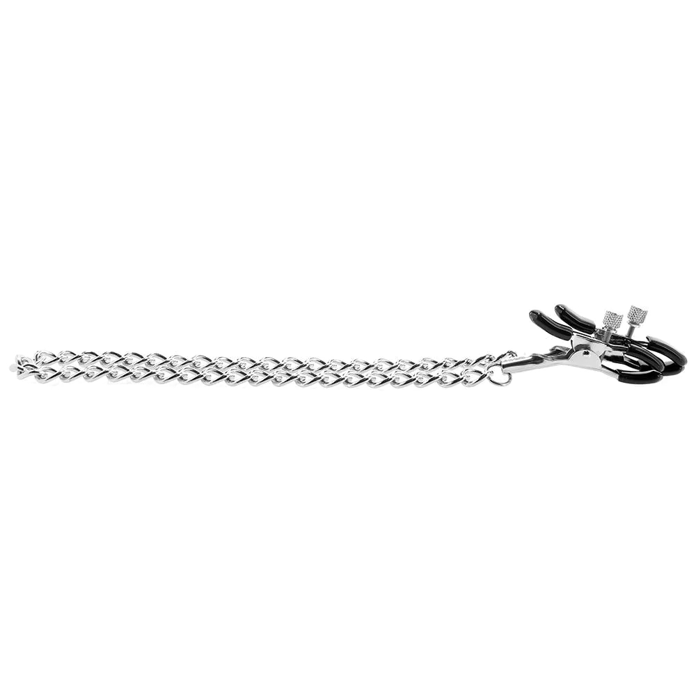 (image for) Bondage Adjustable Nipple Clamps