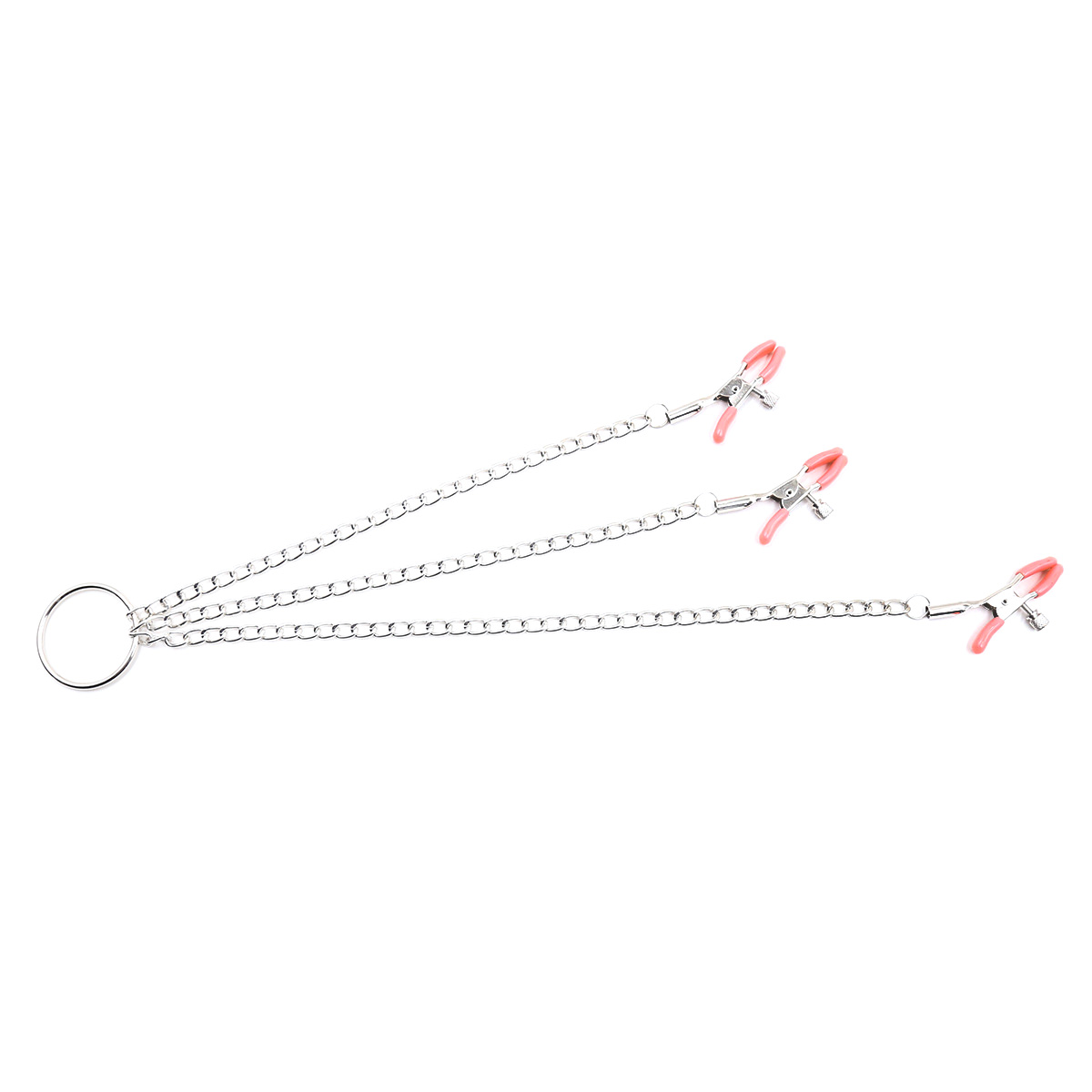 (image for) Nipple Clamps and Clit Clamp with Chain