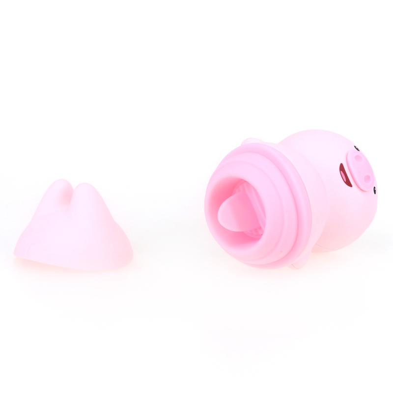 (image for) Lovely Pig Tongue Clit Vibrator