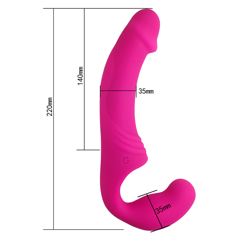 (image for) Double Rider Strapless Strap - on Vibrator