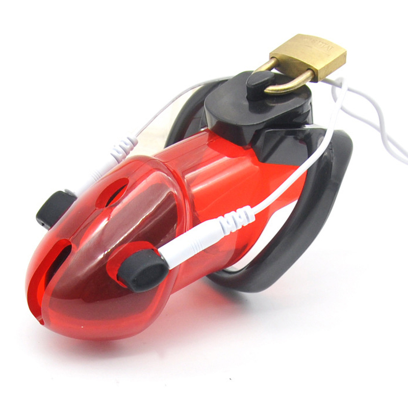 Electro-Sex Locking Cock Cage Chastity