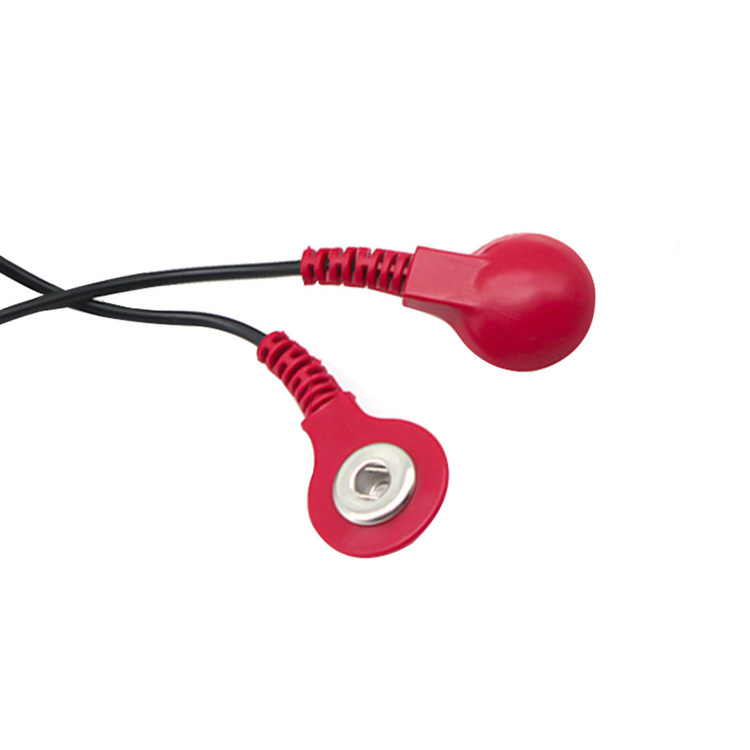 (image for) Snap Electrode Lead Wires 4 In 1 - Double Color