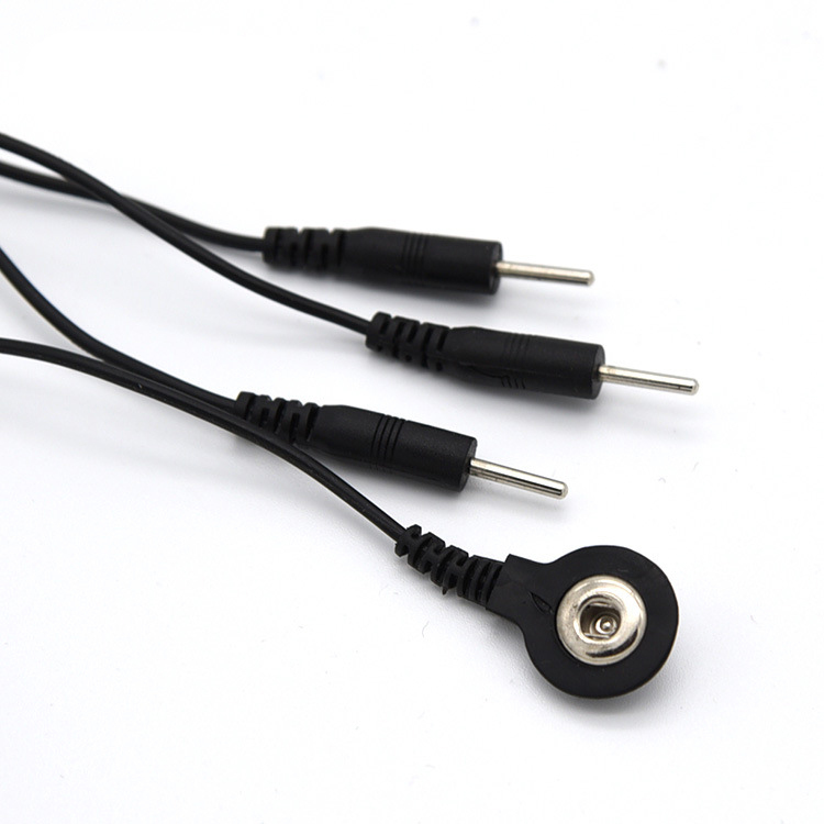 (image for) Lead Wires With 1 Snap 3 Pin