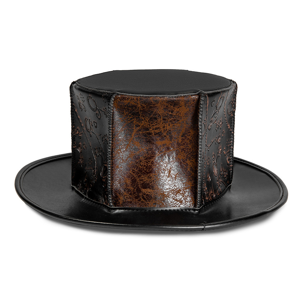 (image for) Men's Steampunk Distress Splice Hat