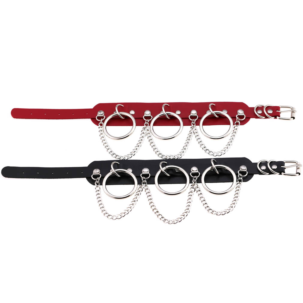 (image for) Metal O Ring Collar With Chain