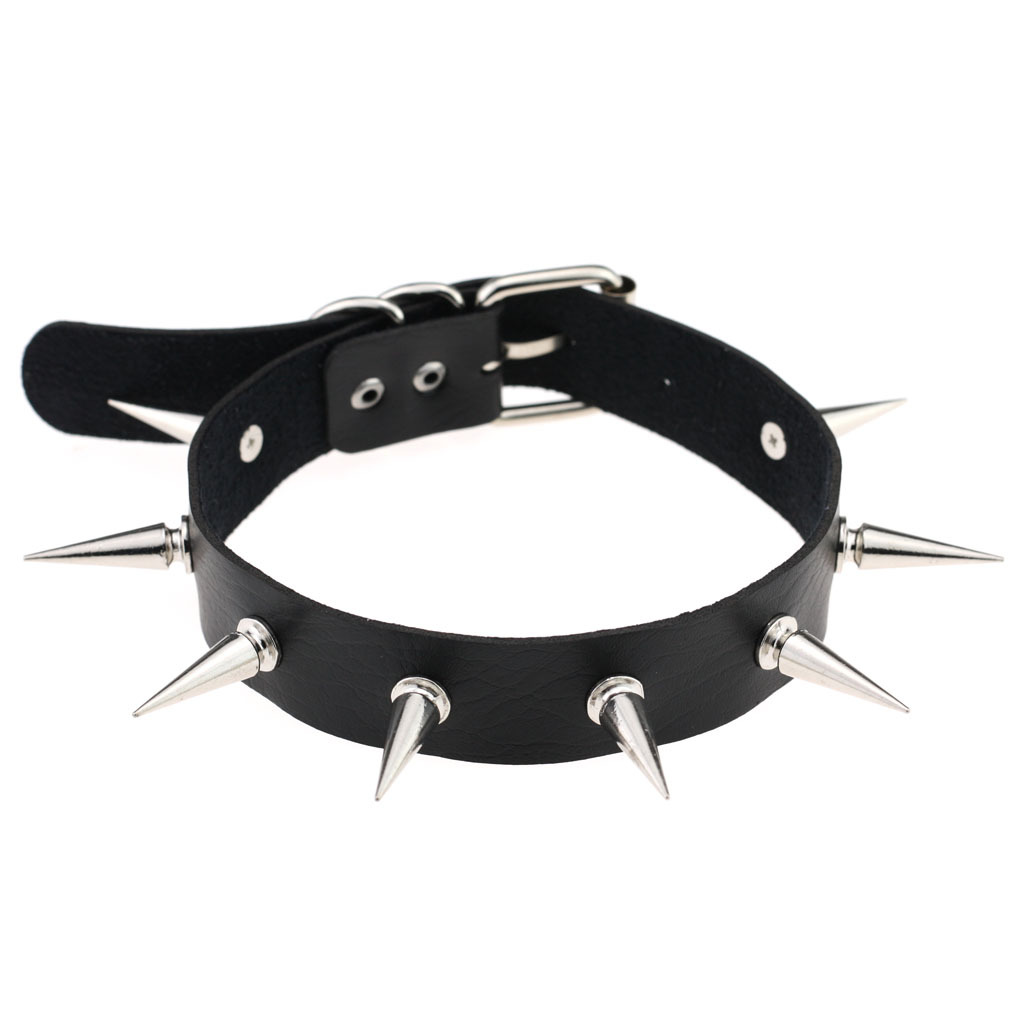 (image for) Spikes Punk Neck Collar