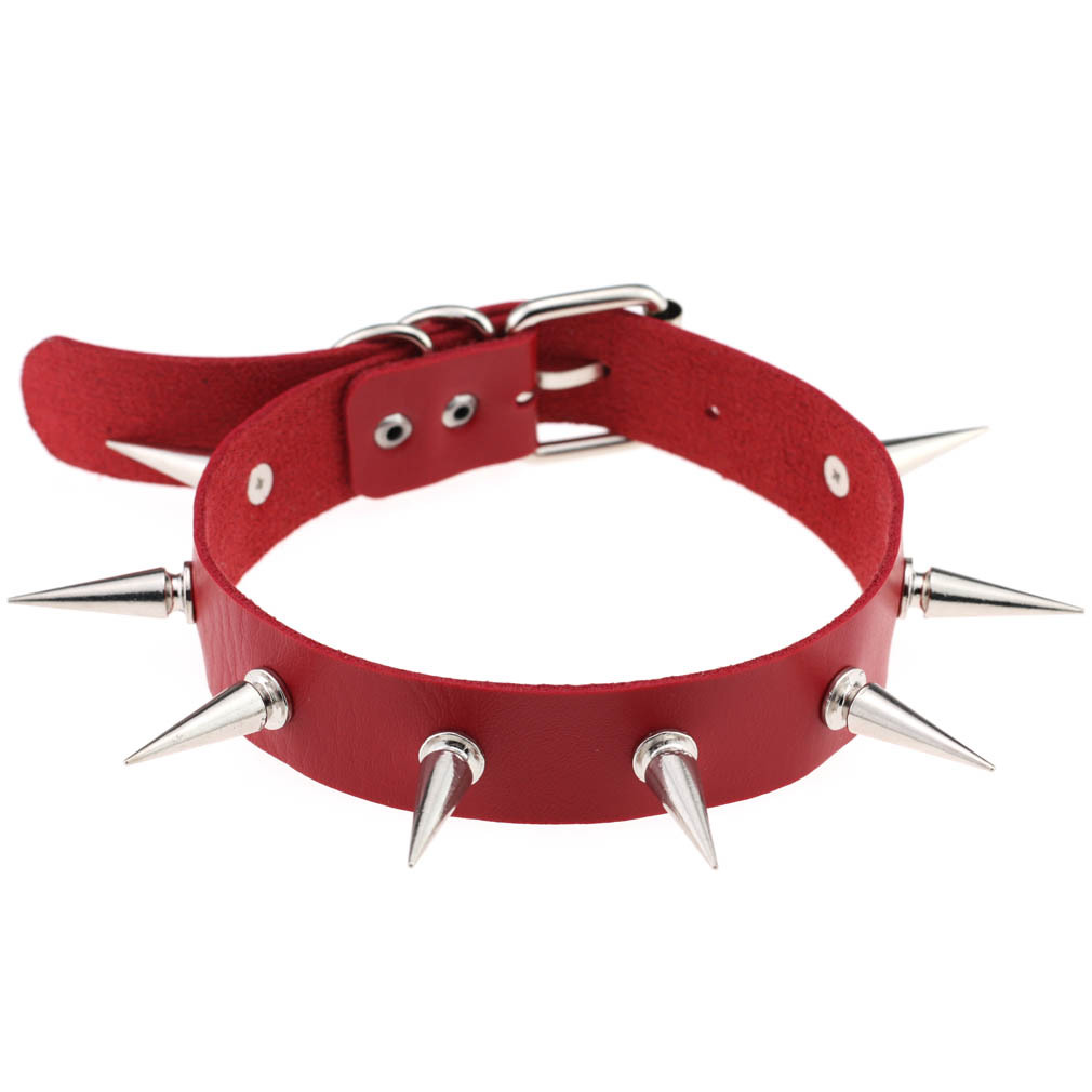 (image for) Spikes Punk Neck Collar