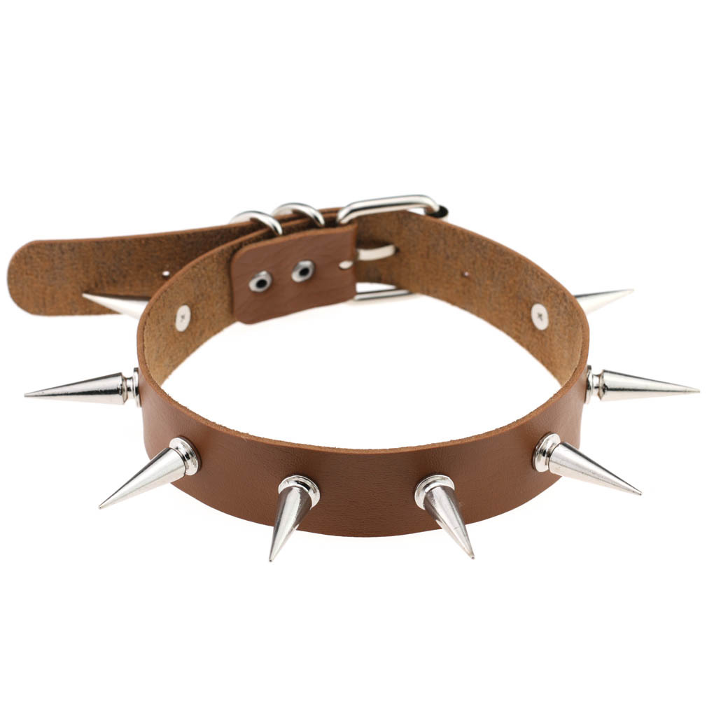 (image for) Spikes Punk Neck Collar