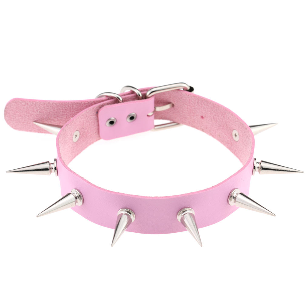 (image for) Spikes Punk Neck Collar