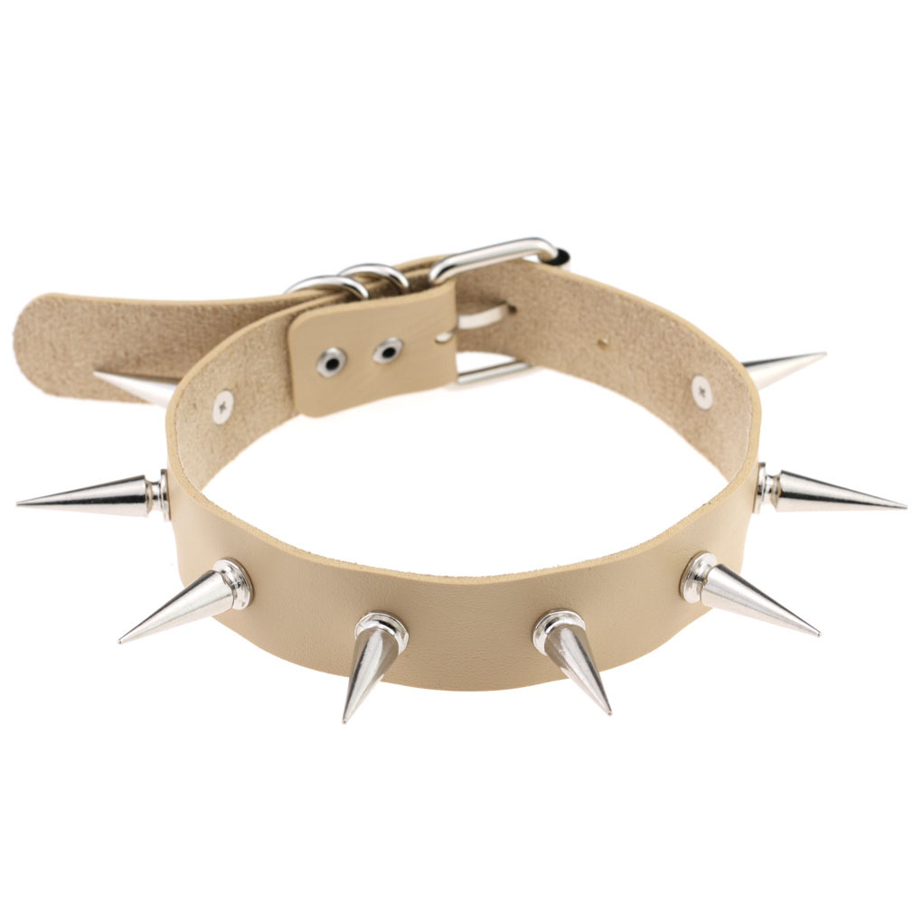 (image for) Spikes Punk Neck Collar